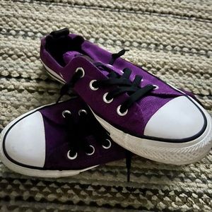 Converse Chuck Taylors Shoreline-womens, size 9, purple
